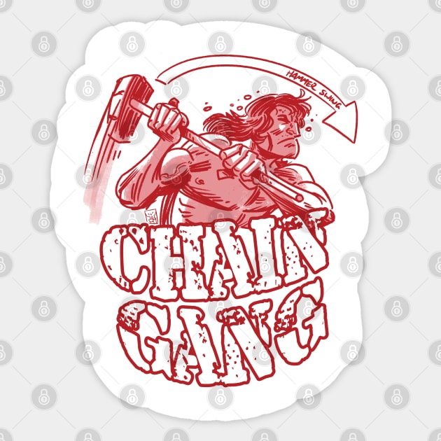 Chain Gang #1 Sticker by Mason Comics